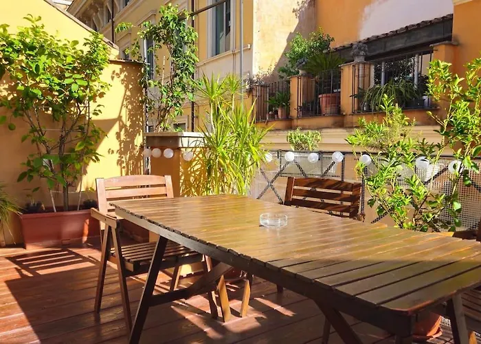 Cozy Modern With Terrace - Pantheon Apartamento Roma